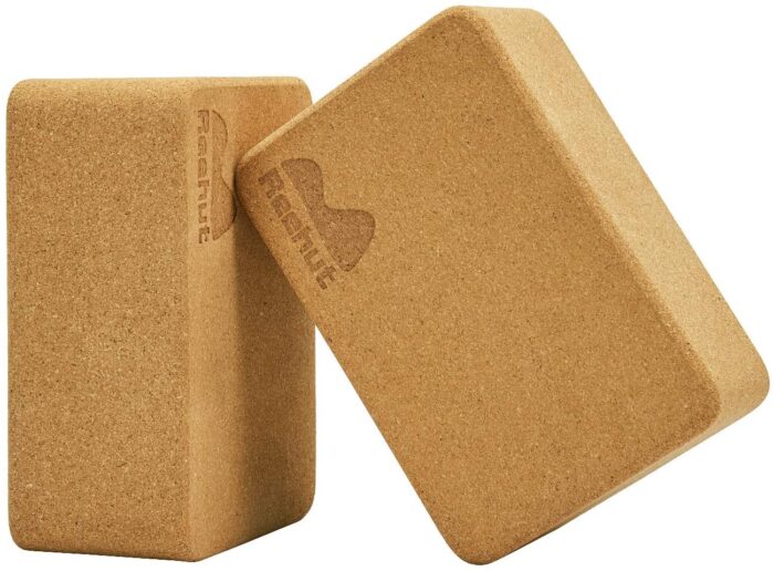 2 Cork Yoga Blocks